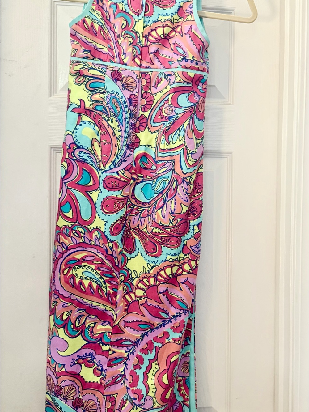 Lilly Pulitzer girls maxi dress, size 7 in good condition